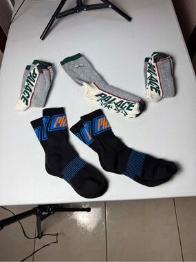 X5 New Palace Talking Sock 'Grey Marl' ONE Sz Each sock retails for $30 EACH